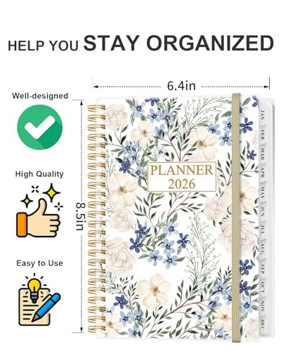 Planner 2026 - Weekly & Monthly Planner from January 2026 to December 2026, gallery