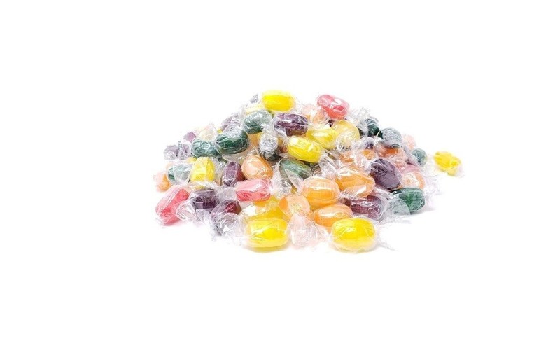 Assorted Fruit Flavored Barrels, Individually Wrapped Bulk Hard Candy (5 Pounds) gallery
