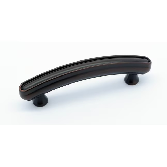 Lot 10 Allen + Roth Cabinet Drawer Arch Pulls 4.22" Aged Bronze Z2244-3"-EORB gallery