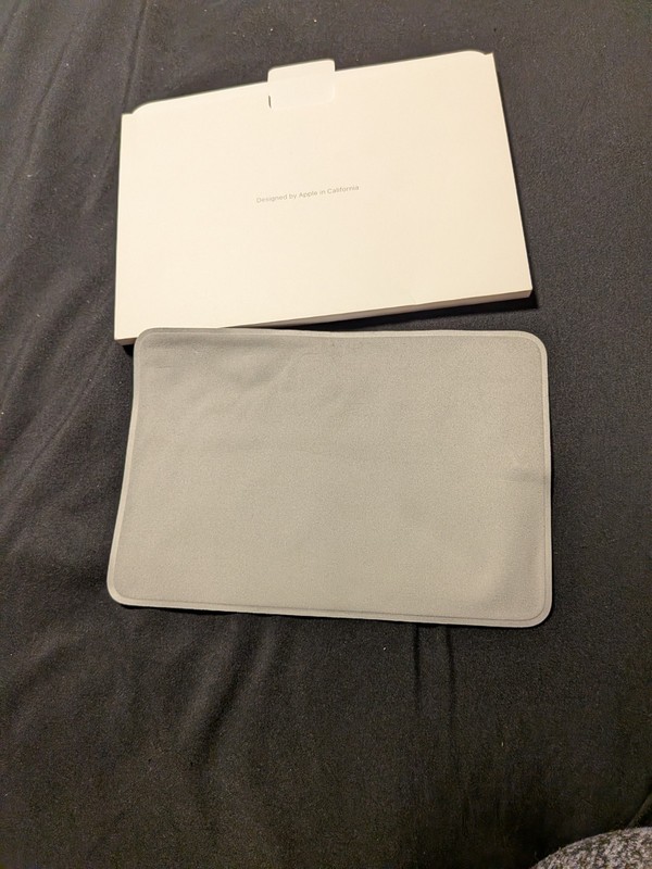 Apple Brand Microfiber Cloth OEM (From MacBook Pro Packaging) gallery