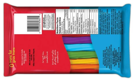 TWIZZLERS Twists Rainbow Licorice Candy, 350g gallery