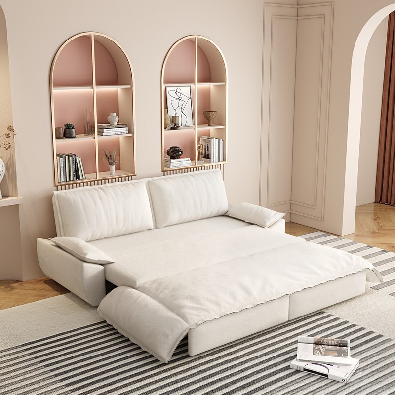 Convertible Sofa Bed 3-in-1 Multi-Function Sleeper Sofa Chair with Pull-Out Bed gallery