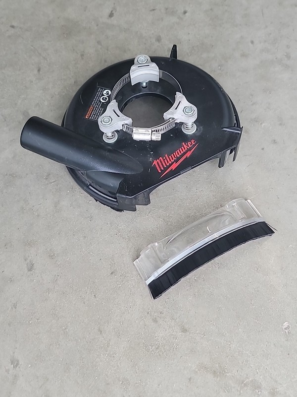 Milwaukee 7 in. Universal Surface Grinding Dust Shroud 49-40-6105 gallery