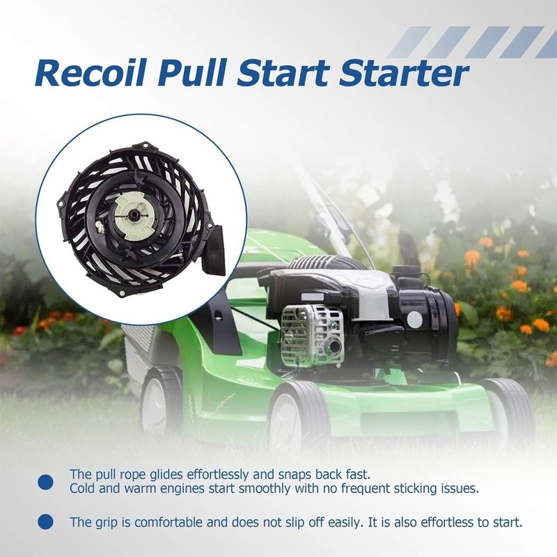Lightweight Recoil Pull Start for Briggs Stratton 140cc - Easy Installation gallery