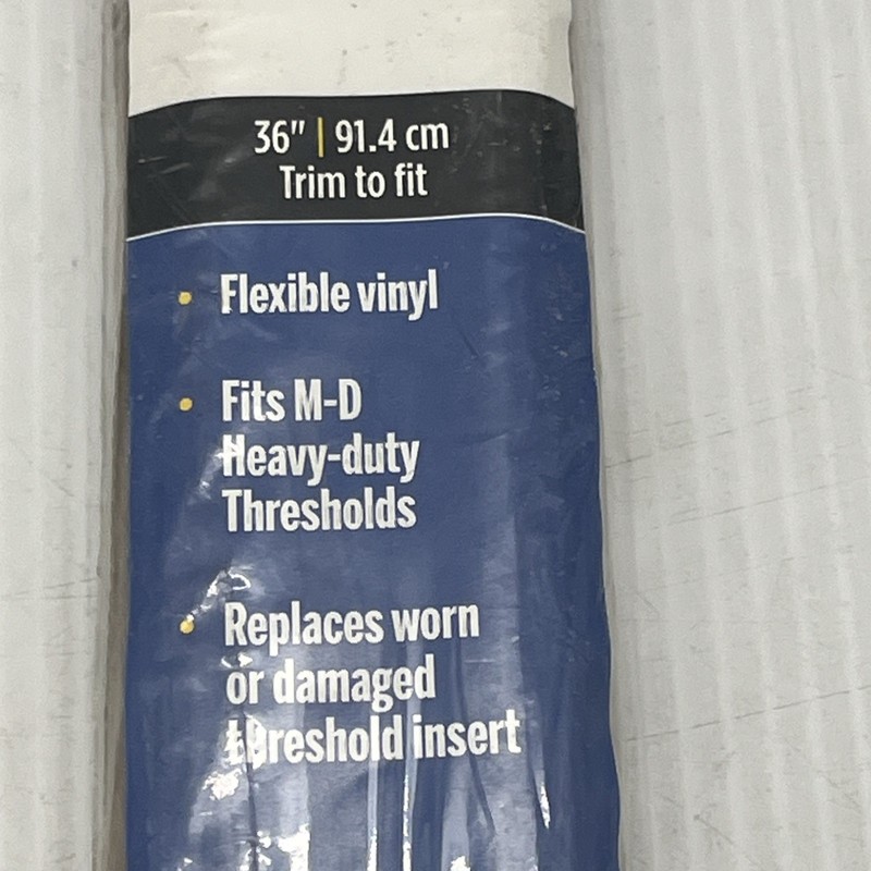 M-D Building Products Threshold Insert Seal Vinyl Gray 36"/ 91.4 Cm 43824 {C6} gallery