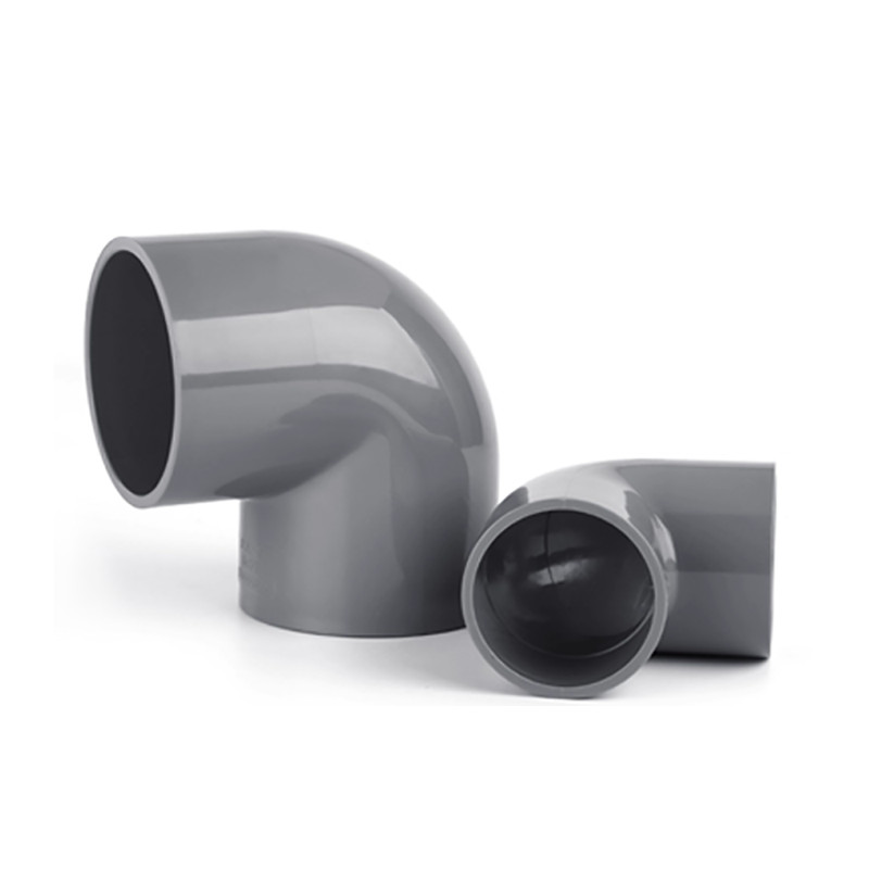 90 Degree PVC Pipe Fitting Elbow Coupling Adapter Grey 20mm 25mm 32mm ~ 160mm gallery