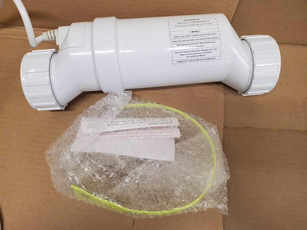 Salt Water Pool Chlorination System, 40000 Gallon, Hayward Turbo Cell T-15Q *NEW