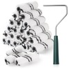 Microfiber Paint Roller Covers 24 Pack 4 Inch (3/8 Inch Nap) Frame Small Rollers gallery