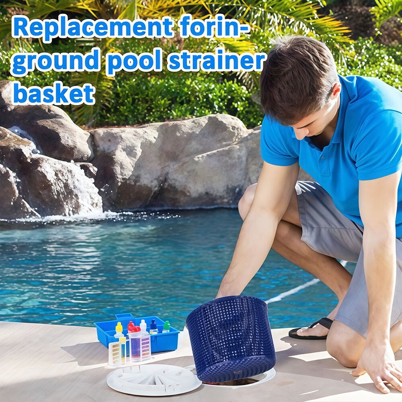 Replacement Pool Accessory Skimmer Basket SP1082/SP1084 Strong ABS Material gallery