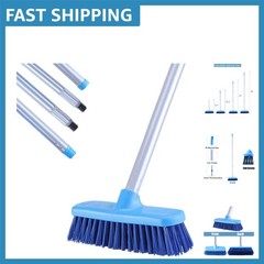 Adjustable Long Handle Deck Brush – Perfect for Tough Dirt and Stains