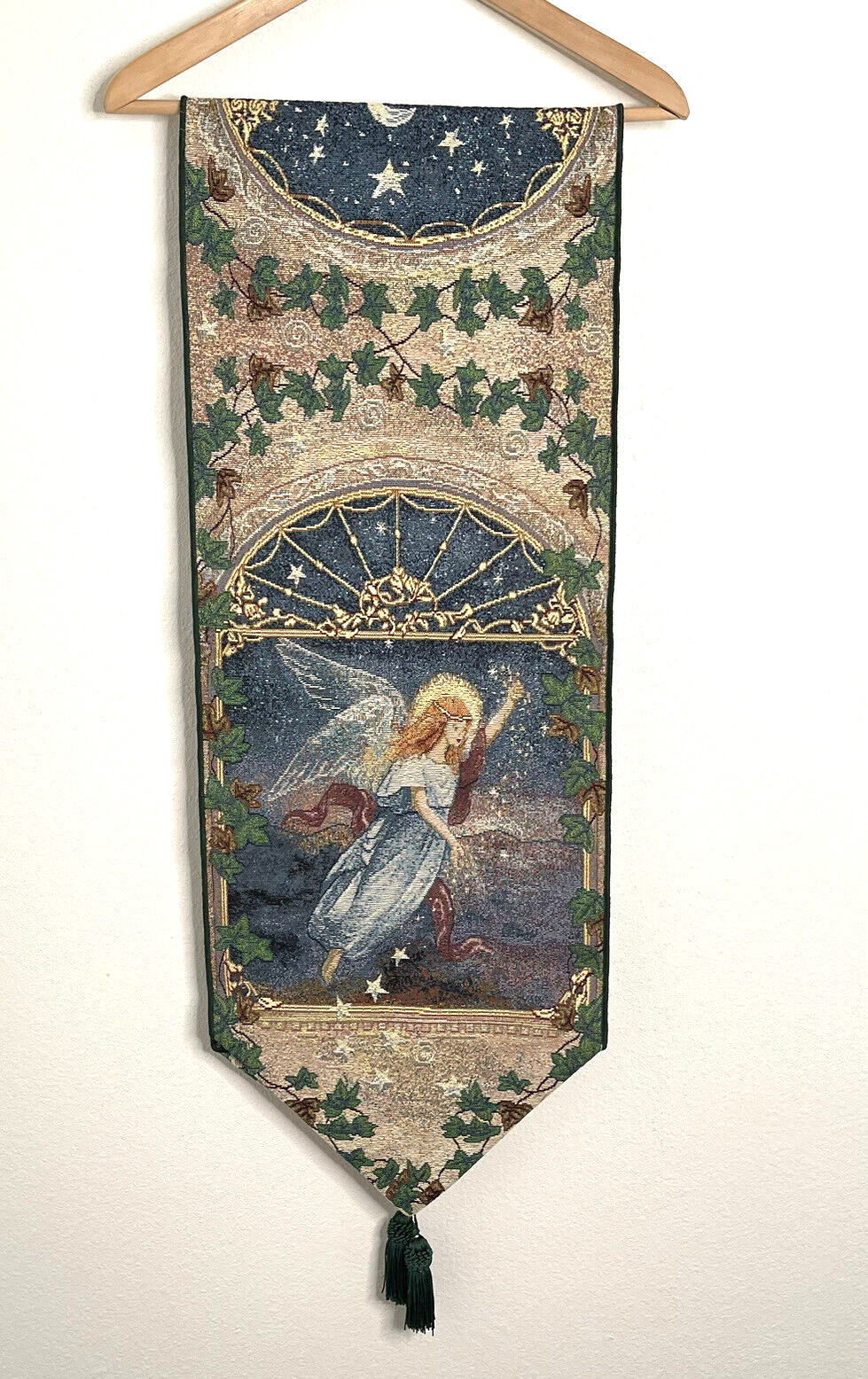 Angel Tapestry Table Runner by Lena Liu - Stars Angels 78 x 13 in. gallery