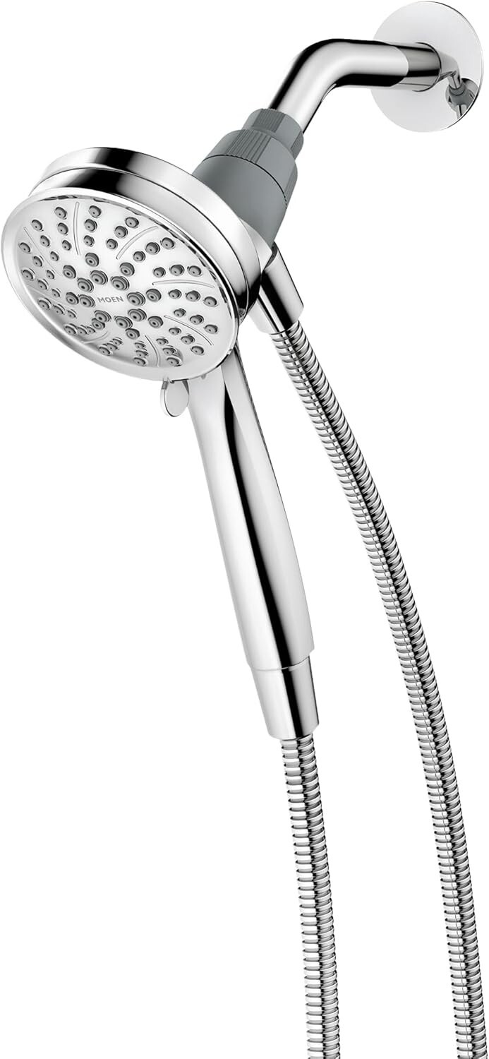 Moen 26000 Attract 6 Function 3.5" Handheld Showerhead w Magnetic System Chrome gallery