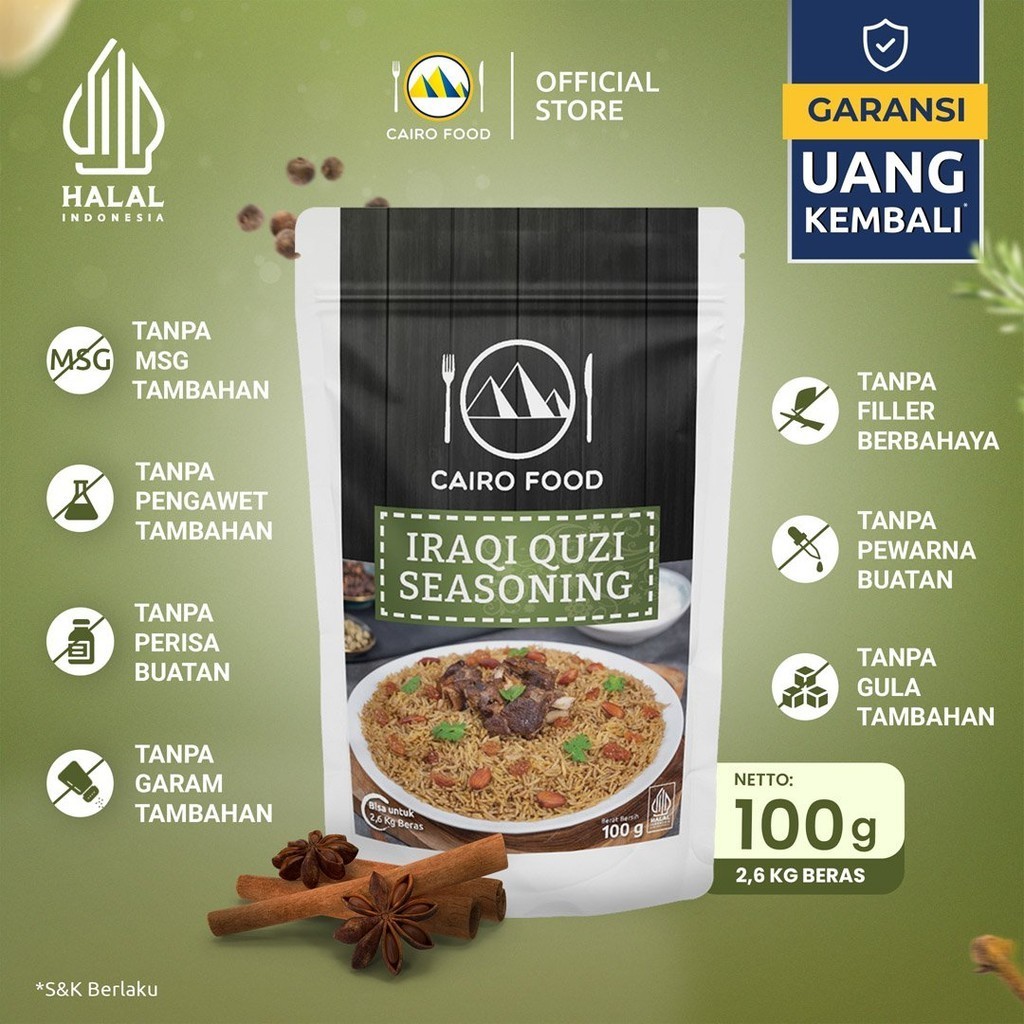 Iraqi Quzi Seasoning Spice Blend No MSG Sweet Heat Swicy Street Flavors Global gallery