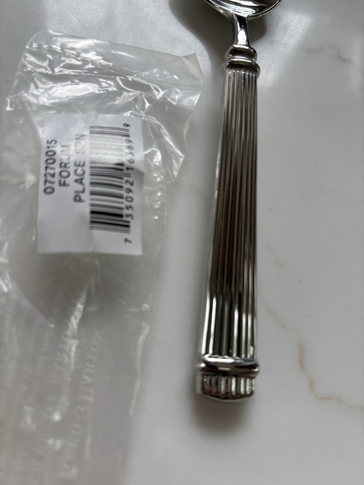 Reed & Barton - FORUM - place/oval soup spoon NEW gallery
