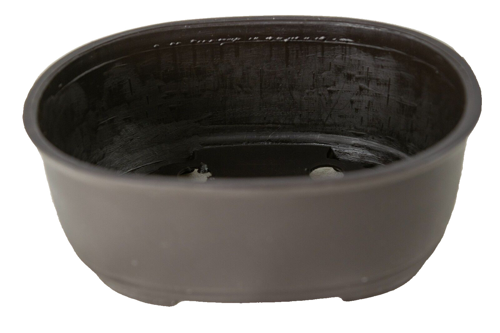 4 Japanese Oval Plastic Bonsai Pot, Cactus & Succulent Planter 5.25"x 4.25"x 2" gallery
