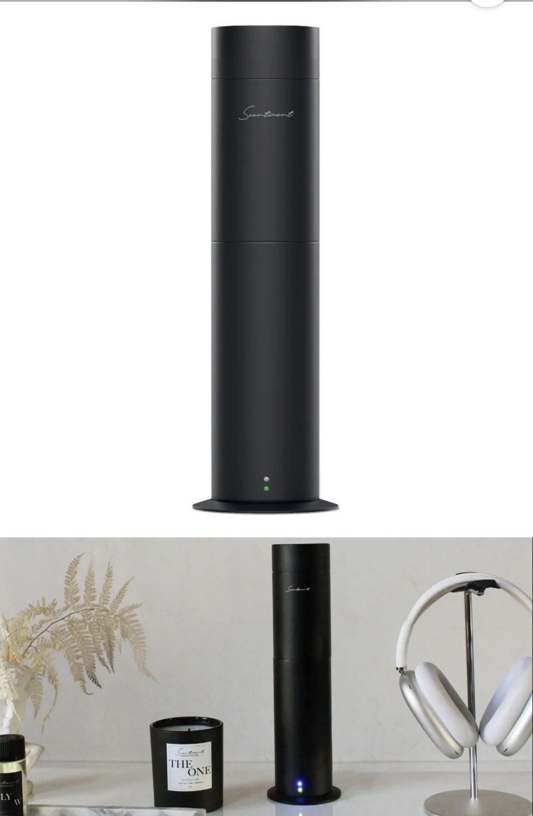 SCENTIMENT OIL DIFFUSER AIR 2 BLACK Aromatherapy Oil Scent Cold-Air Diffusion gallery
