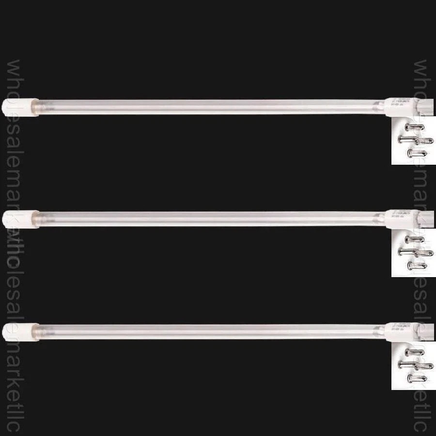 Bluonics (3pcs) 55W UV Replacement Bulb 4 Prong for UV Water Purifier NEW SEALED gallery