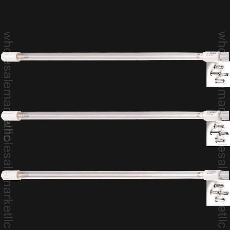 Bluonics (3pcs) 55W UV Replacement Bulb 4 Prong for UV Water Purifier NEW SEALED gallery