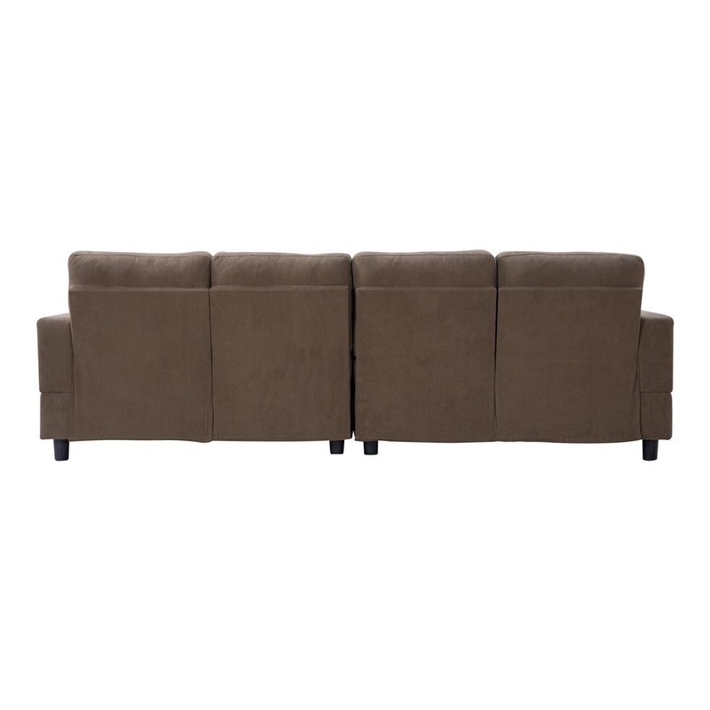 U-Shaped Sectional Modular Sofa Couch w/ Ottoman, Upholstered Corner Sofa Lounge gallery