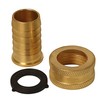 Swivel Garden Hose Adapter, 1/2" HB x 3/4" FH , Brass Lead Free 10 Pack gallery