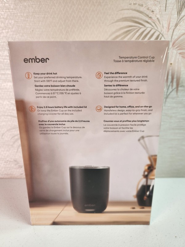 New Ember Temperature Control Smart Cup, 14 oz, App-Controlled Heated Coffee Cup gallery