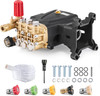 High-Pressure Washer Pump 4000 PSI, 4.0 GPM, 1" Shaft, 5 Nozzles Included gallery