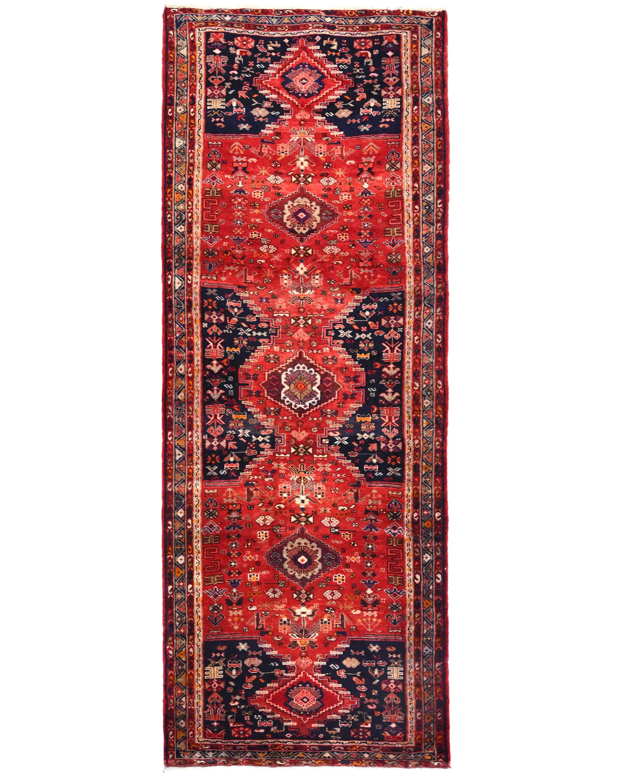 Muted Red Tribal Floral Design Oriental Rug Carpet Kitchen Hallway Decor 4X10 ft gallery