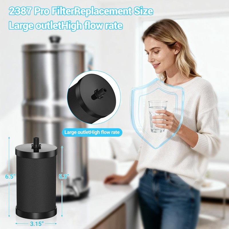 2387 Pro Filter Replacement Compatible with Alexapure 2387 Pro Water Filter gallery