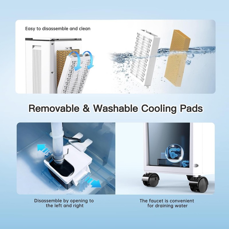 Efficient Cooling 320 sq.ft - Portable AC No Window Needed gallery