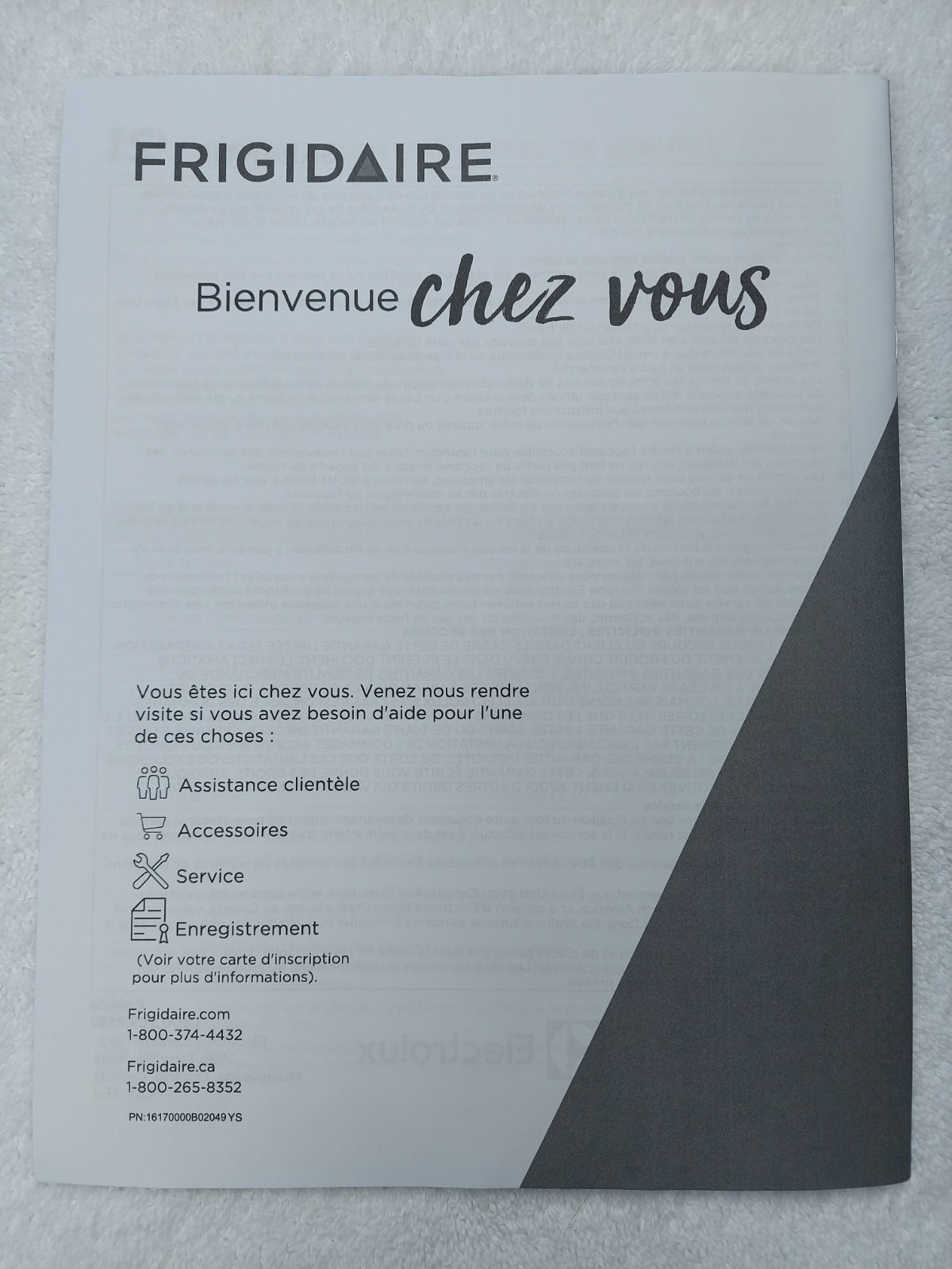 Frigidaire Microwave Oven Use & Care Manual – A06823535 – Original Booklet gallery