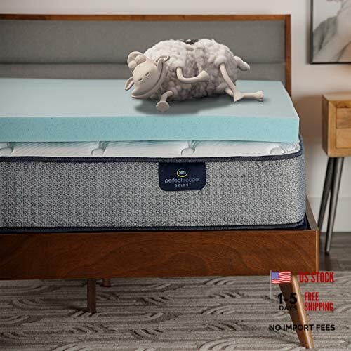 ThermaGel Cooling, Pressure-Relieving Memory Foam Mattress Full 74"x53" 3 Inch gallery