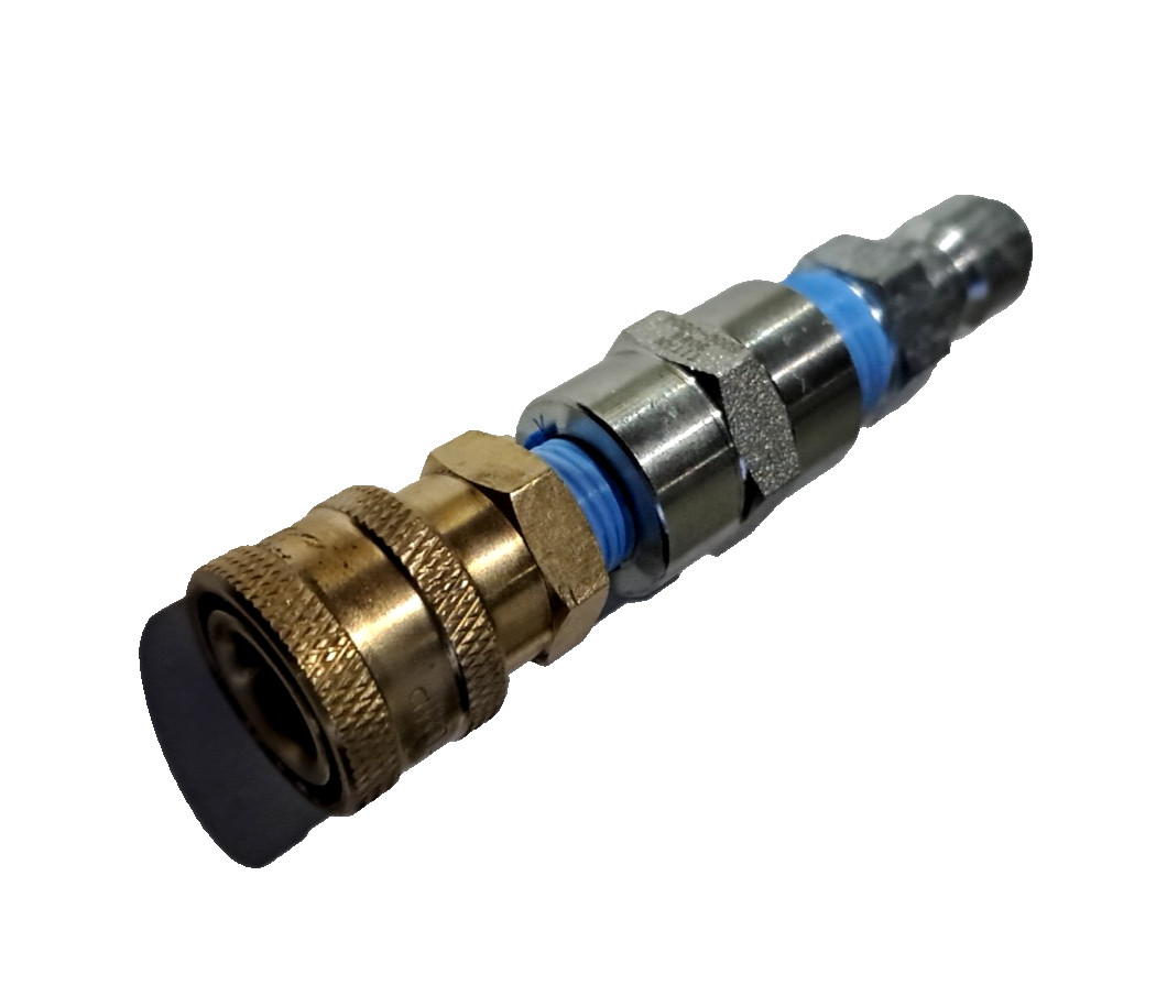 3/8 Quick Connect Plug To 1/4 Quick Connect (Pressure Washer Coupler Converter) gallery