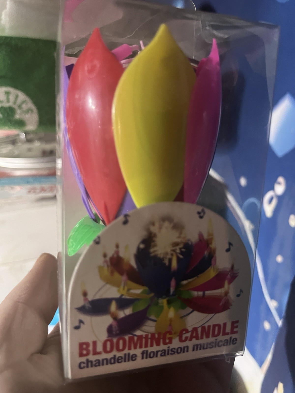 Musical Birthday Candle Blooming Multicolor Scent Free Birthday & Occasions gallery
