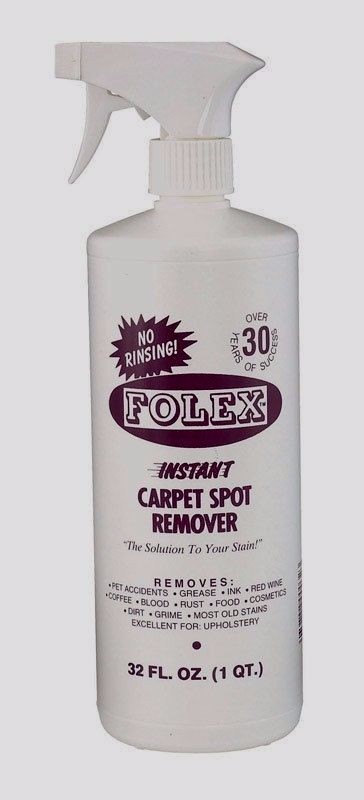 FOLEX Carpet Spot Remover Cleans Stains Grease Ink Upholstery Clothes MORE 32oz gallery