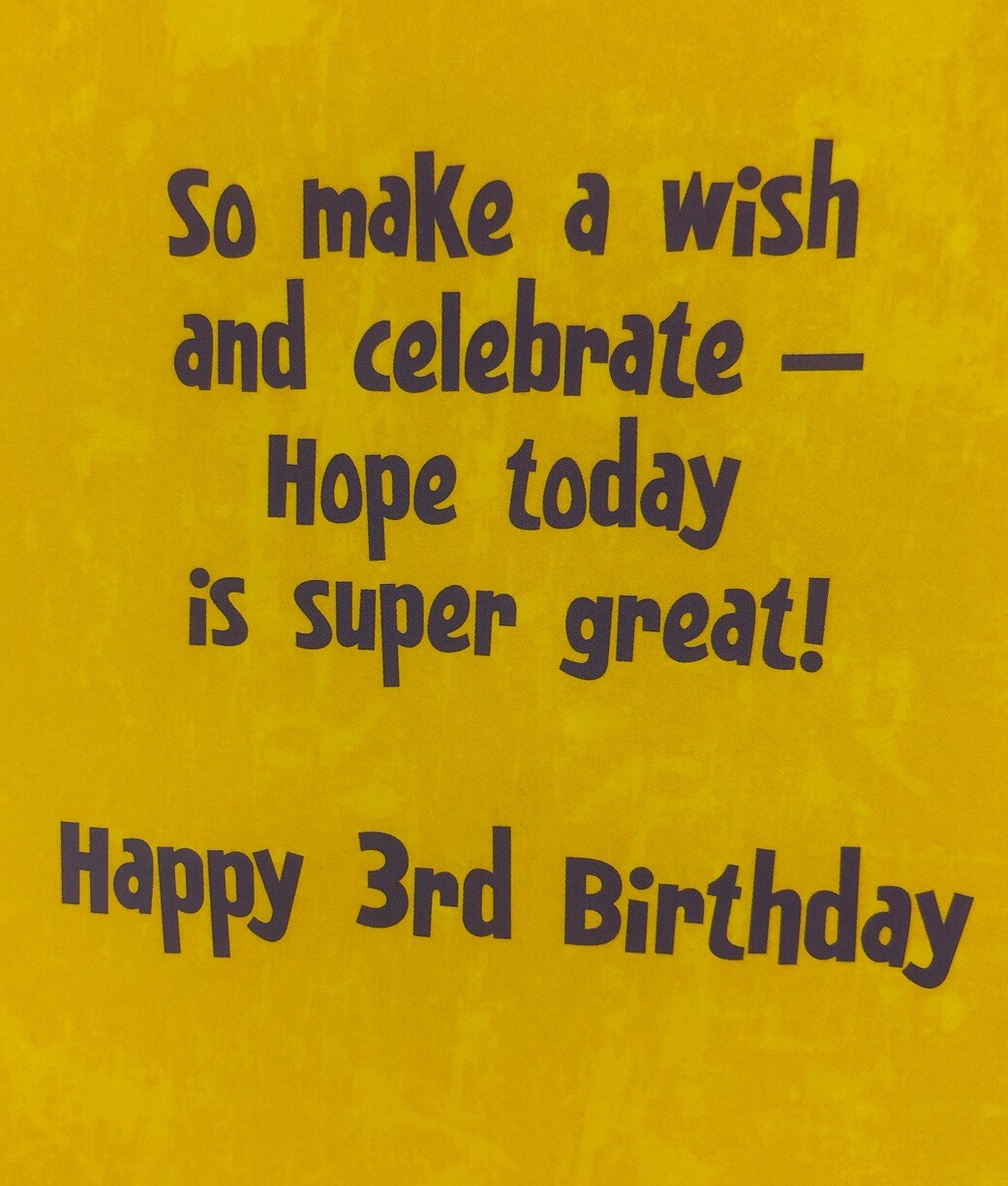 Awesome Birthday Kid Three 3 Years Fun Coloring American Greetings Card gallery