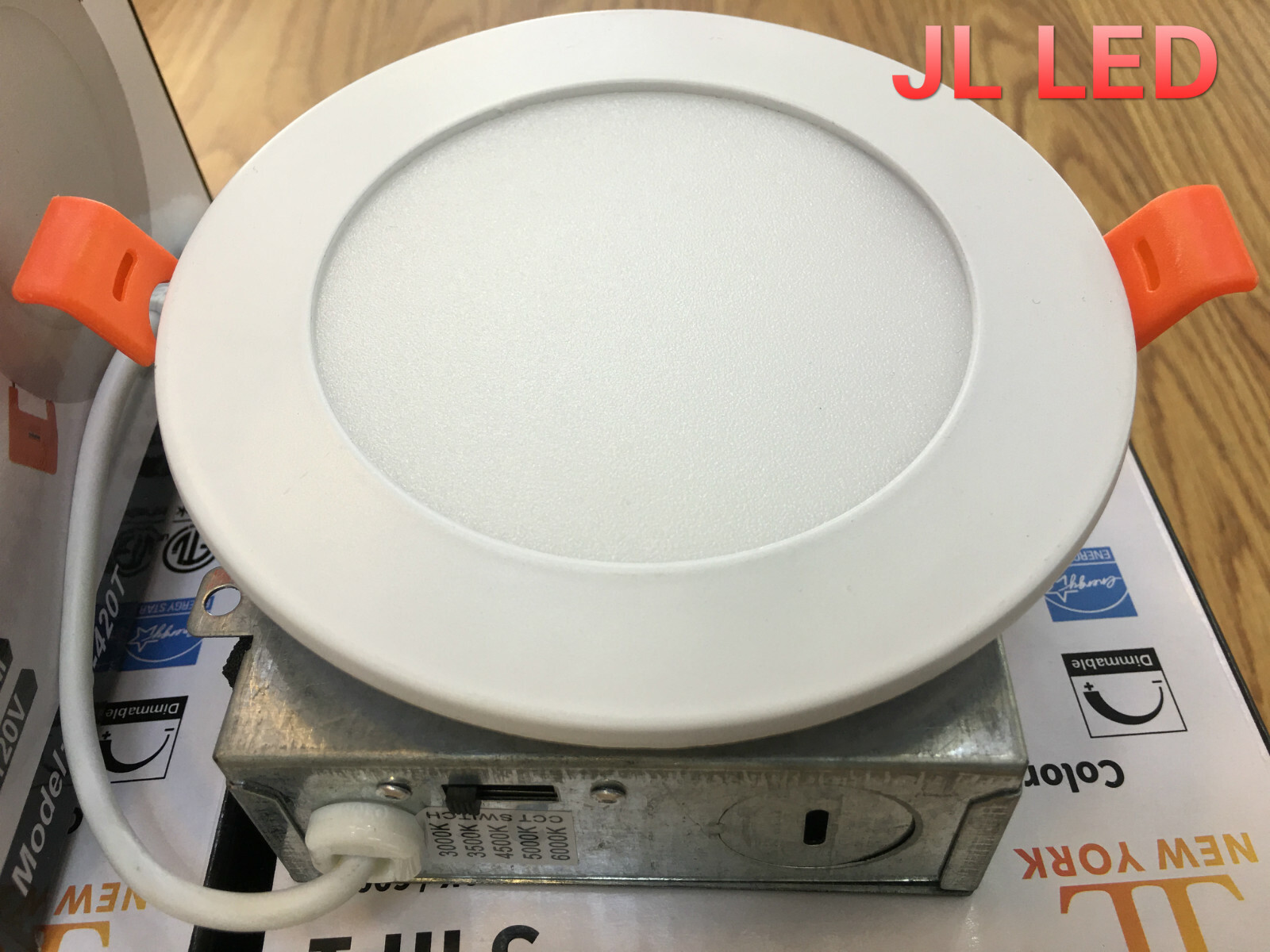 4/6 inch LED Slim Panel Color Changeable&Dimmer 5in1 3000k/3500k/4500k/6000k ETL gallery