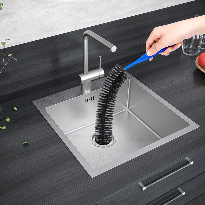 3 PCS Drain Pipe Cleaning Brush Set – Flexible Sink Bathtub Clog Remover Tools gallery