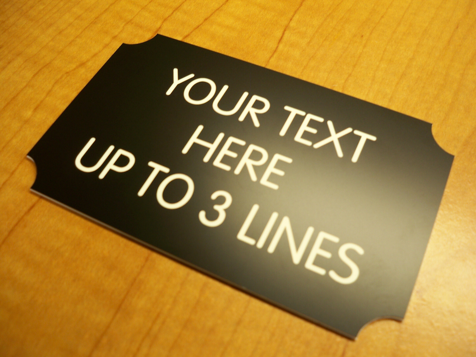 Custom Engraved 3x5 Sign for Home Office Small Business Wall Door Suite Plaque gallery