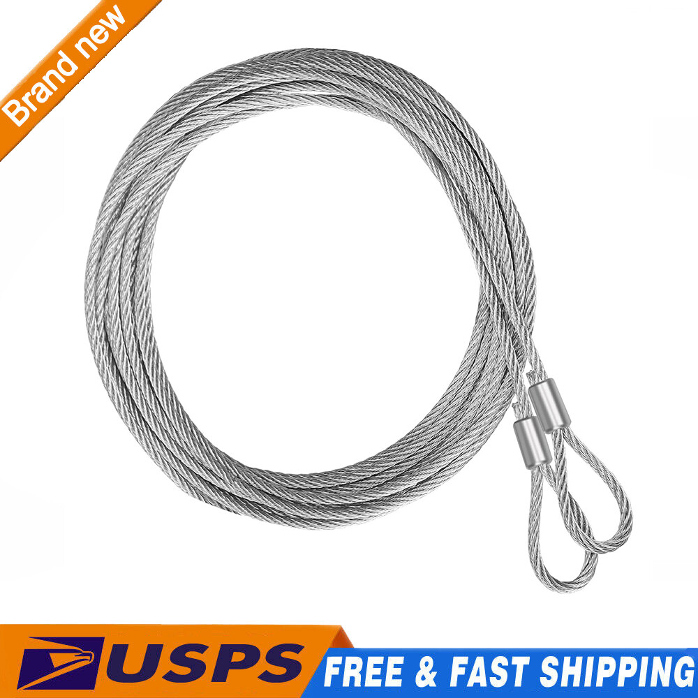 For Wayne Dalton TorqueMaster Garage Door Cable Pair 120" gallery