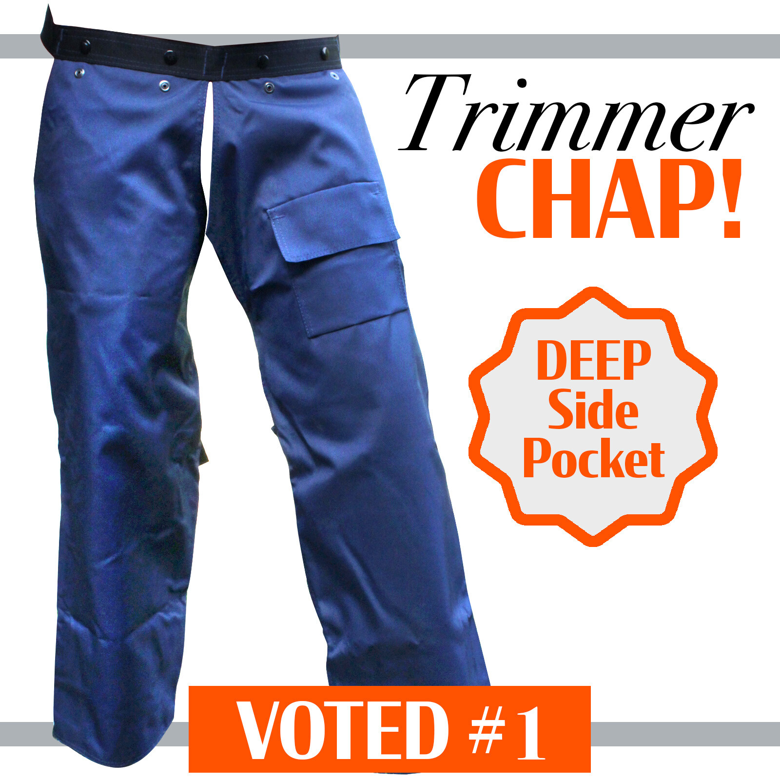 Cold Creek Loggers Protective Trimmer Safety Weed Eater String Chaps gallery