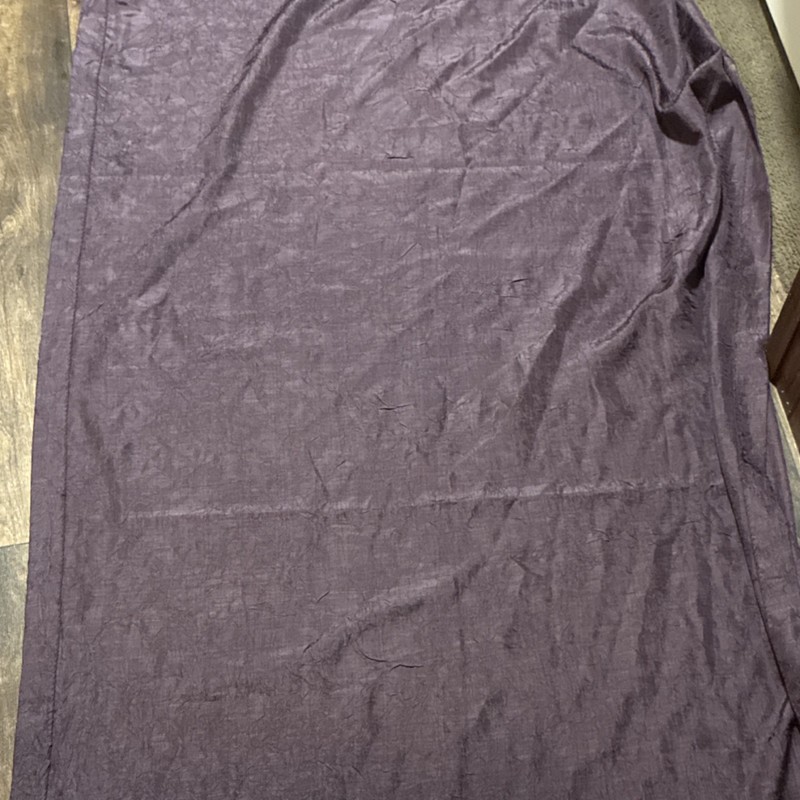 2 Croscill Purple Polyester Solid/Plain Pattern Curtain Window Panel RN 21857 gallery