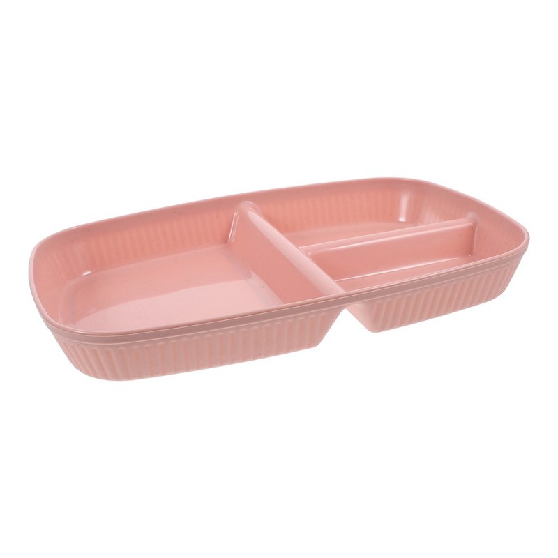 Divided Serving Plate Reusable Portion Control Food Adults Plates gallery