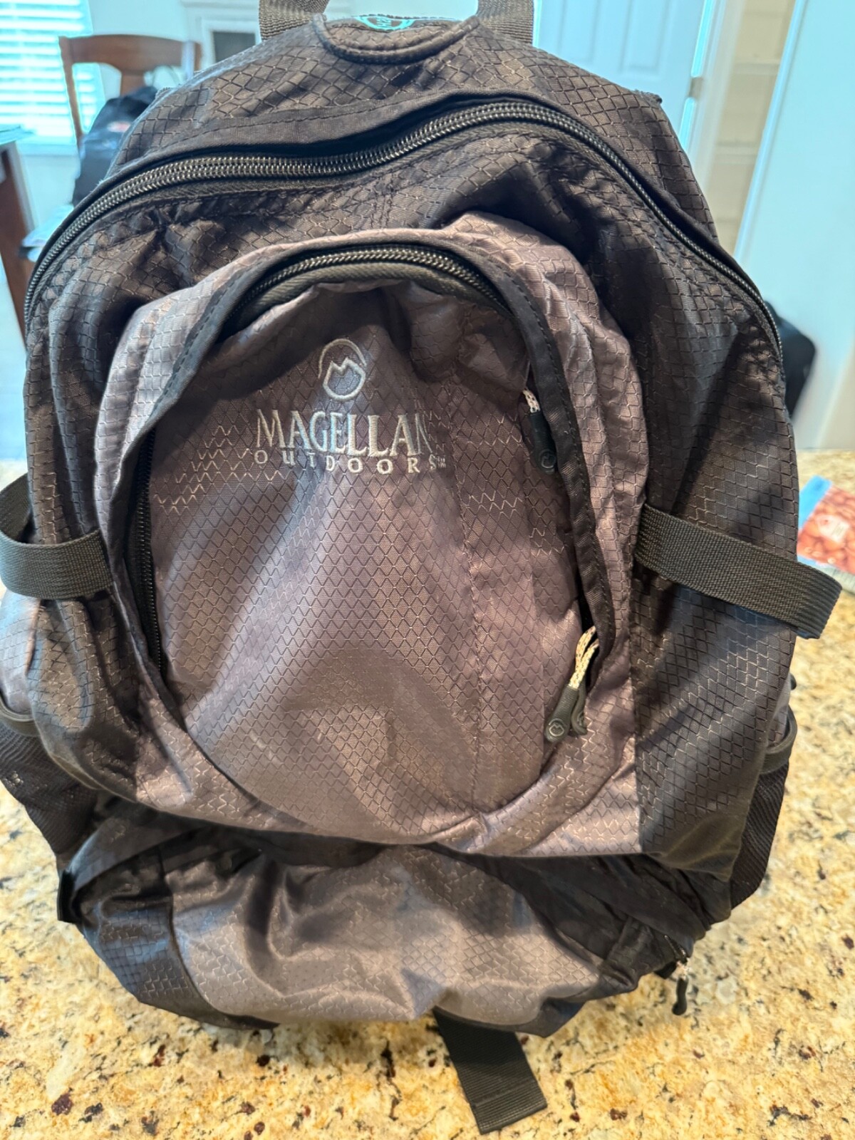 Magellan Outdoors Black and Grey Backpack 2