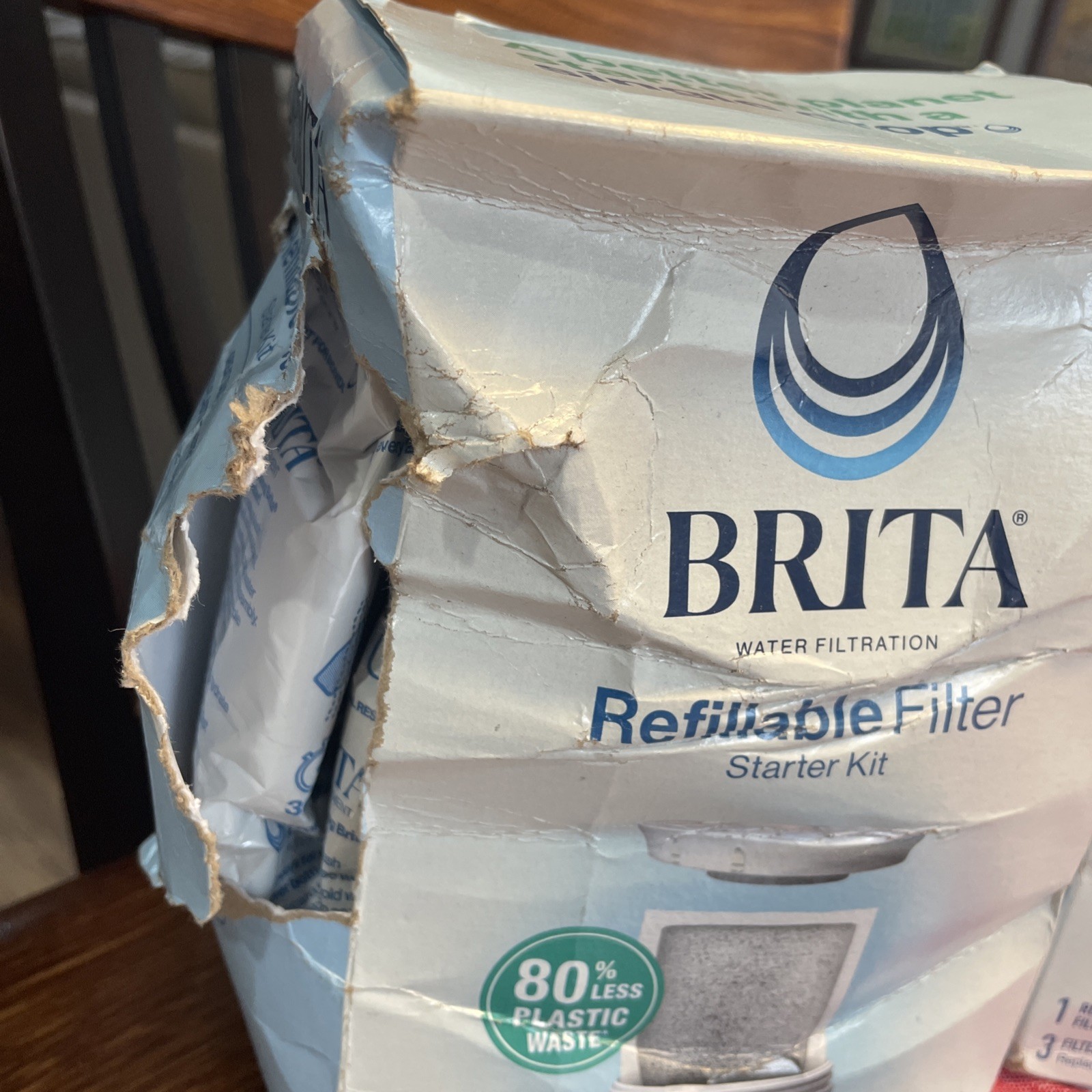 NEW torn packaging Brita Refillable Water Filter Starter Kit X 2 Pack gallery