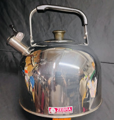 Zebra Teapot Whistling Kettle Kitchenware 304 Stainless Steel 6.0 Liters Thia