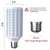 60W LED Corn Light Bulb Mogul E39 Base 6000-Lumen 6500K Daylight Cool White gallery