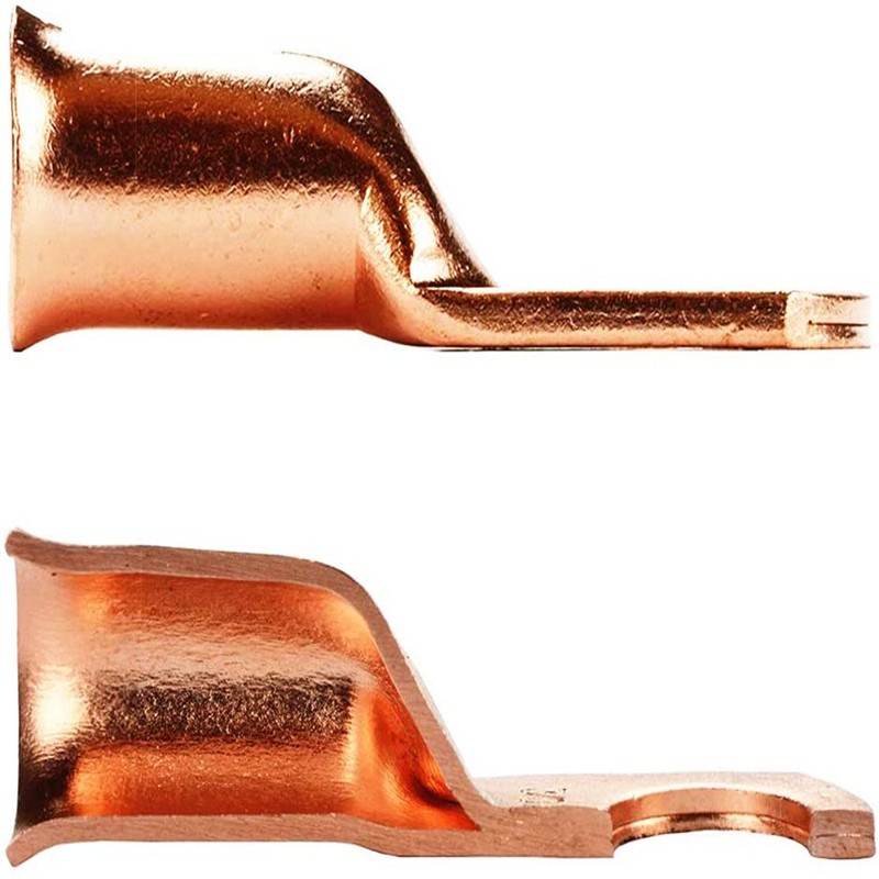 8-4/0 Bare Copper Lugs Ring Terminals Battery Wire Welding Cable Connectors AWG gallery