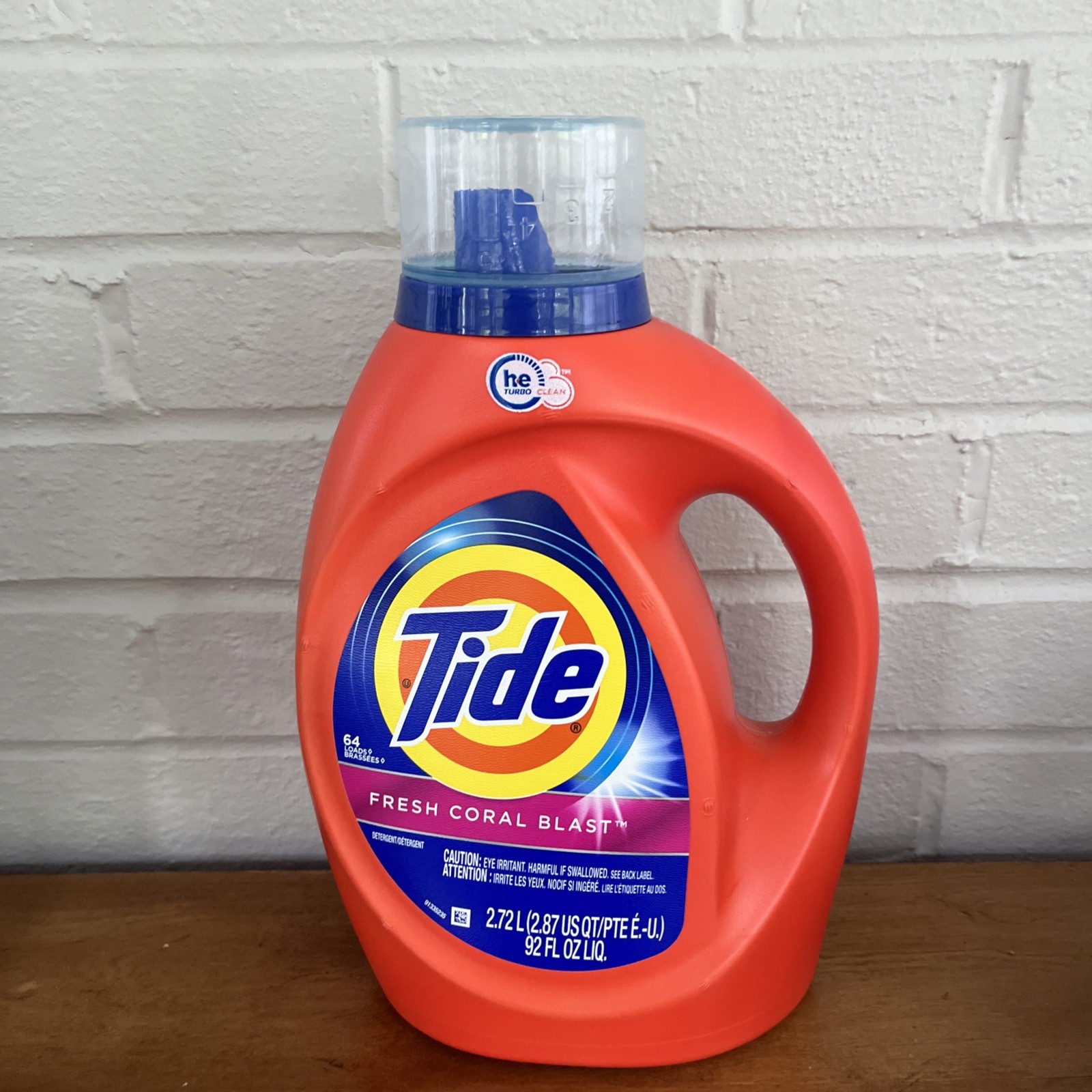 Tide Liquid Laundry Detergent Fresh Coral Blast 64 Loads Discontinued & HTF gallery