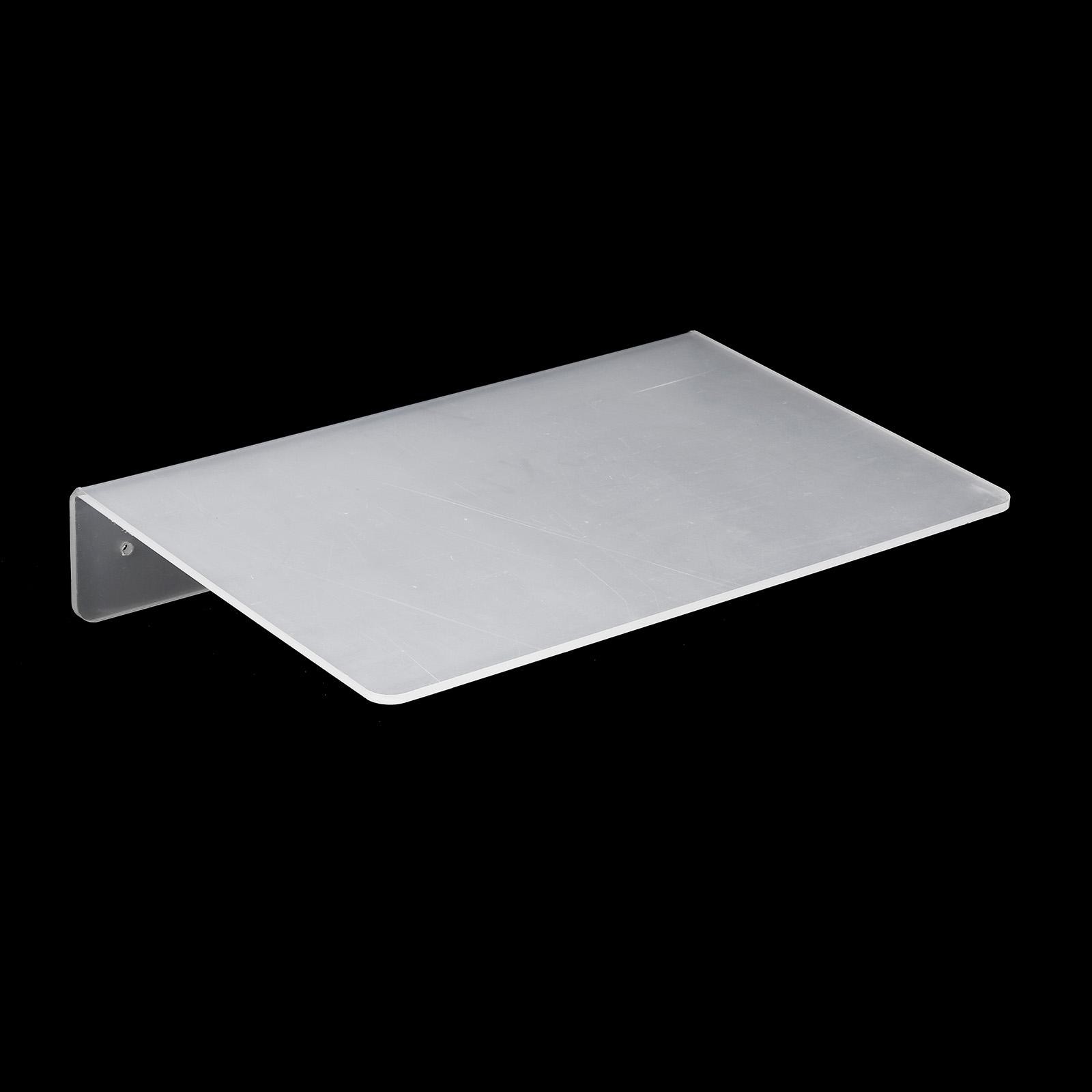 Acrylic Floating Shelf 11.81 x 7.87 Inch Floating Wall Mounted Shelf Transparent gallery