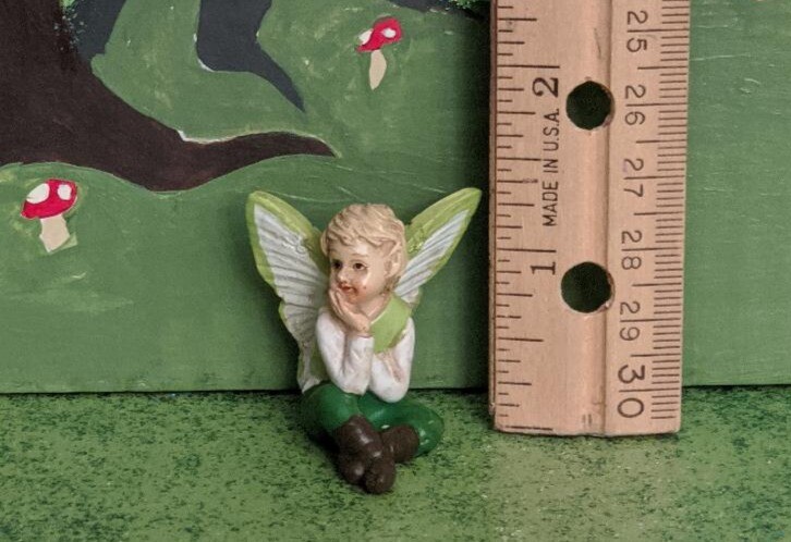 Fiddlehead Fairy Garden Tiny Mini Miniature Acorn the Fairy Boy gallery